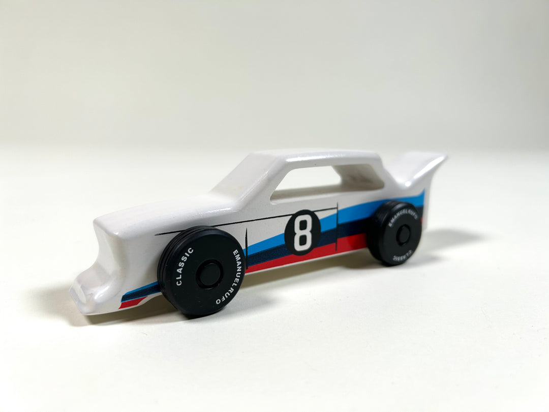 BMW CSL INSPIRED WOODEN TOY CAR