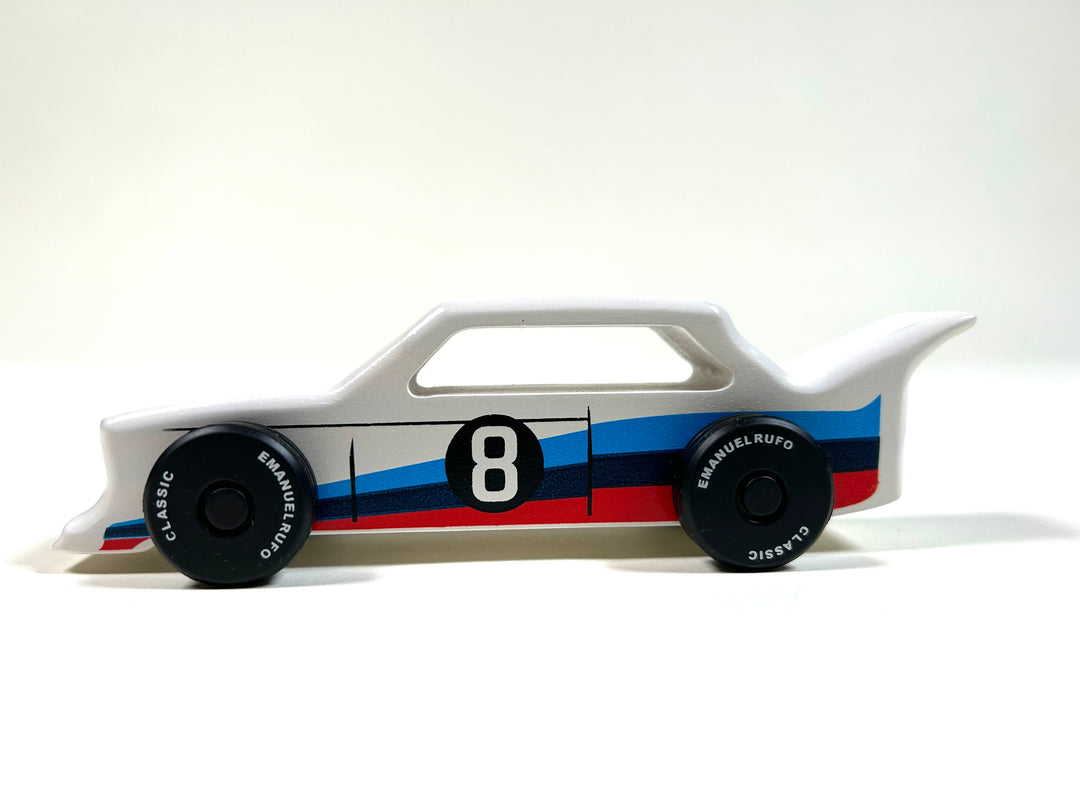 BMW CSL INSPIRED WOODEN TOY CAR
