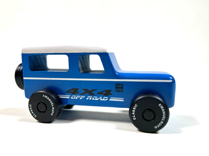 LAND ROVER INSPIRED WOODEN TOY CAR