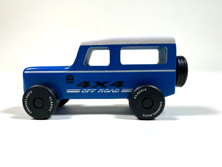 LAND ROVER INSPIRED WOODEN TOY CAR