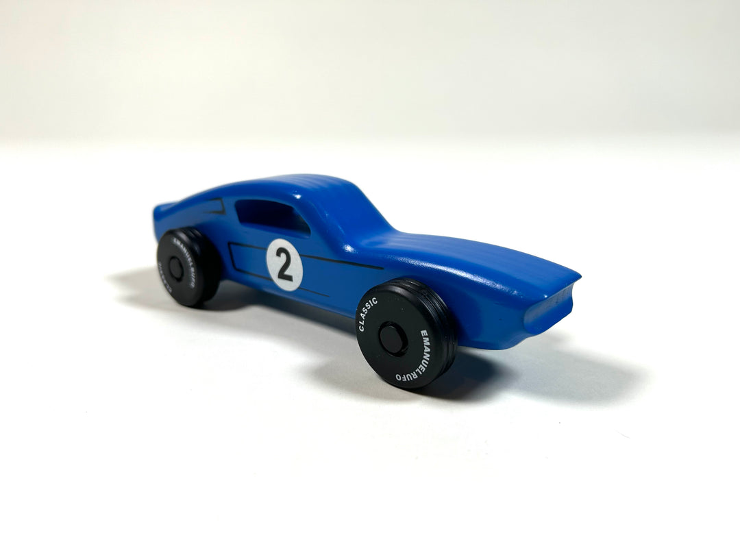 FORD MUSTANG INSPIRED WOODEN TOY CAR