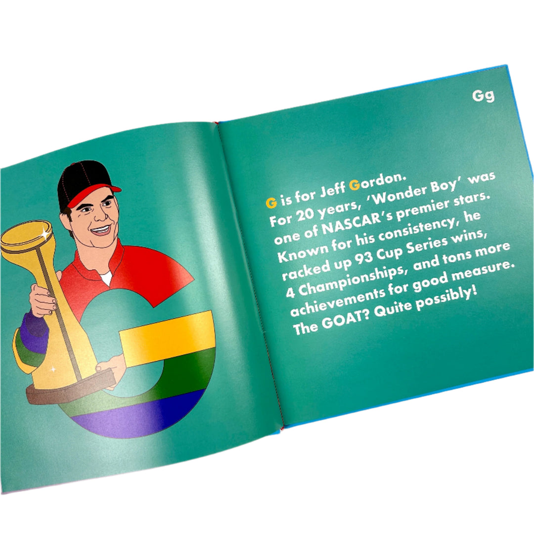 NASCAR LEGENDS ALPHABET BOOK