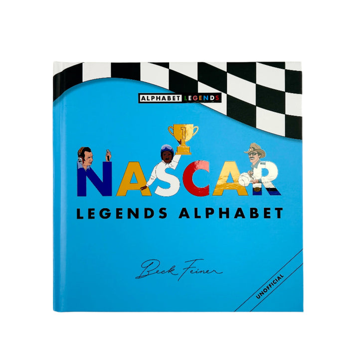 Nascar Legends Alphabet Book | automotive children's book